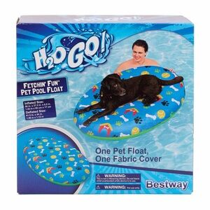 H2O Go Fetchin' Fun Pet Pool Float - Blue